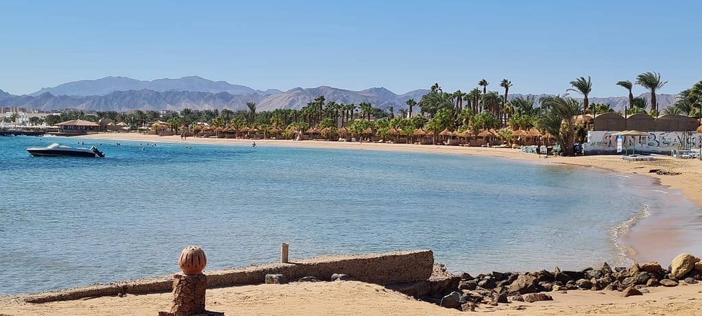 Blick aufs Meer aus dem Retreat in Safaga
